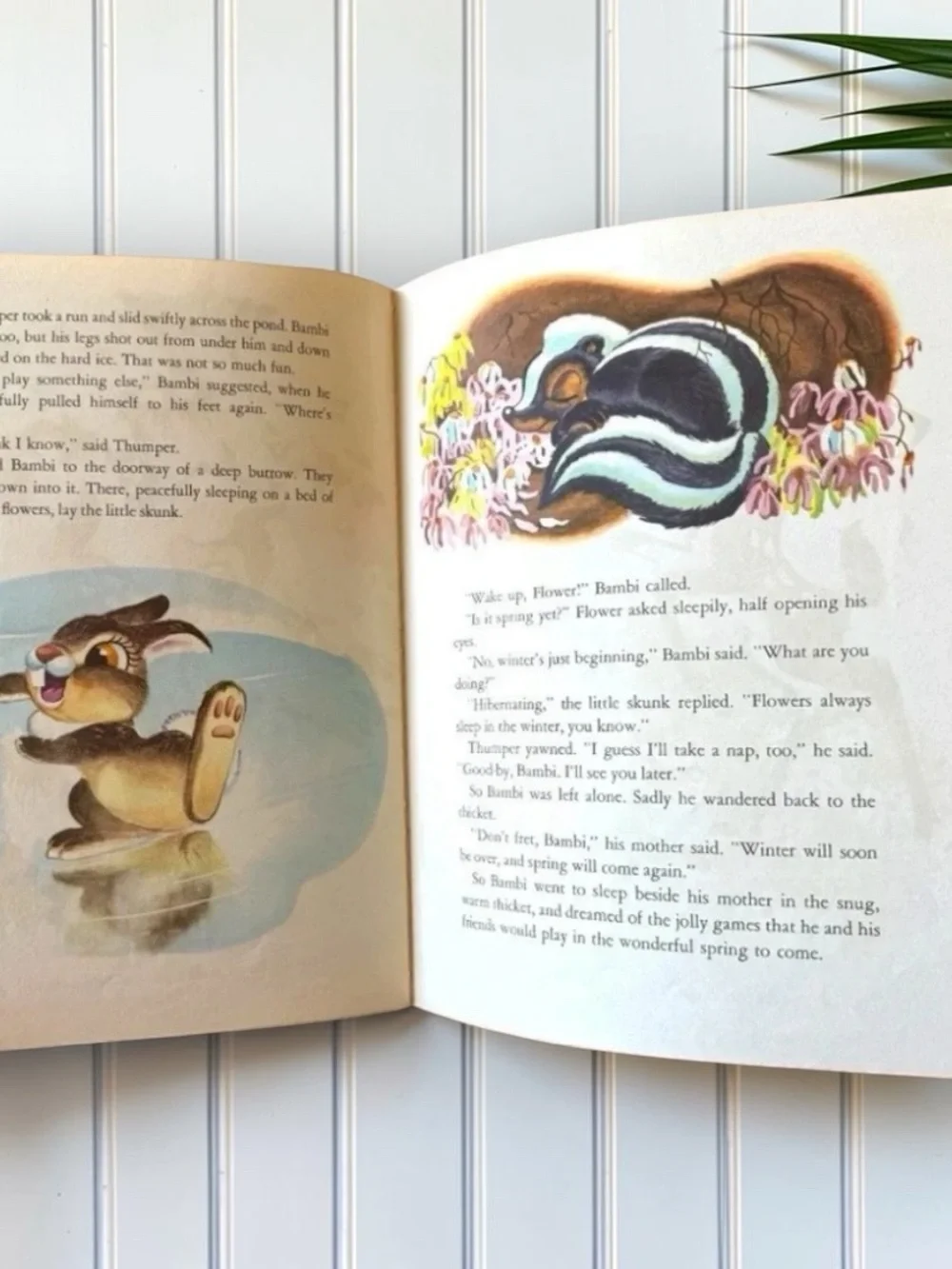 Vintage 1968 Walt Disney’s Bambi Big Golden Book Hardcover – Golden Press